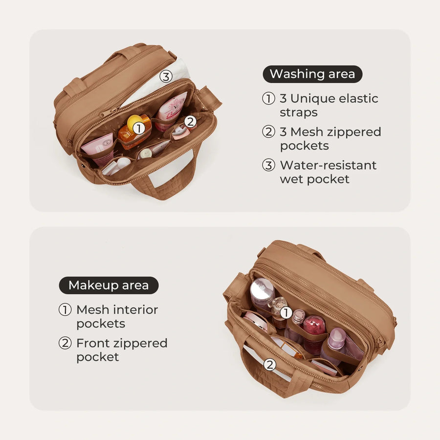 Crush Hanging Toiletry Bag