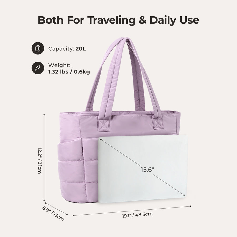 The Bubble 20L Puffy 15.6" Laptop Work Tote