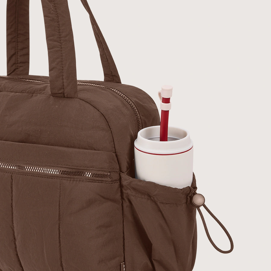 Puffy Water-Resistant Gym & Travel Duffle Bag