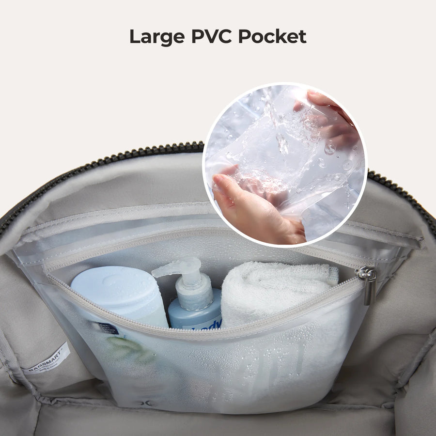 Puffy Water-Resistant Gym & Travel Duffle Bag