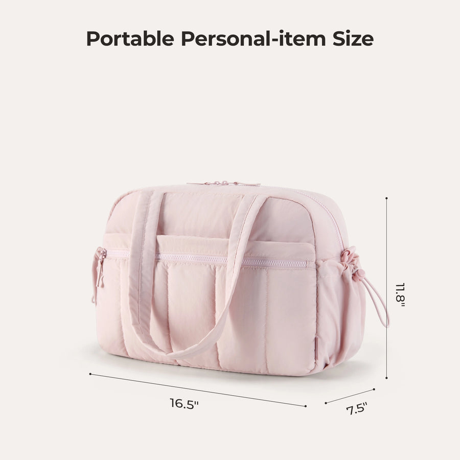 Puffy Water-Resistant Gym & Travel Duffle Bag