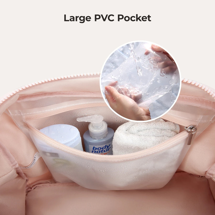 Puffy Water-Resistant Gym & Travel Duffle Bag