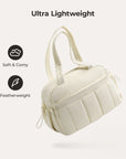 Puffy Water-Resistant Gym & Travel Duffle Bag
