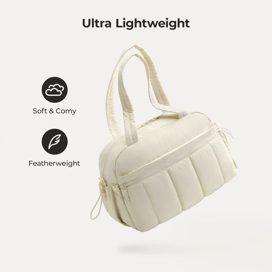 Puffy Water-Resistant Gym & Travel Duffle Bag