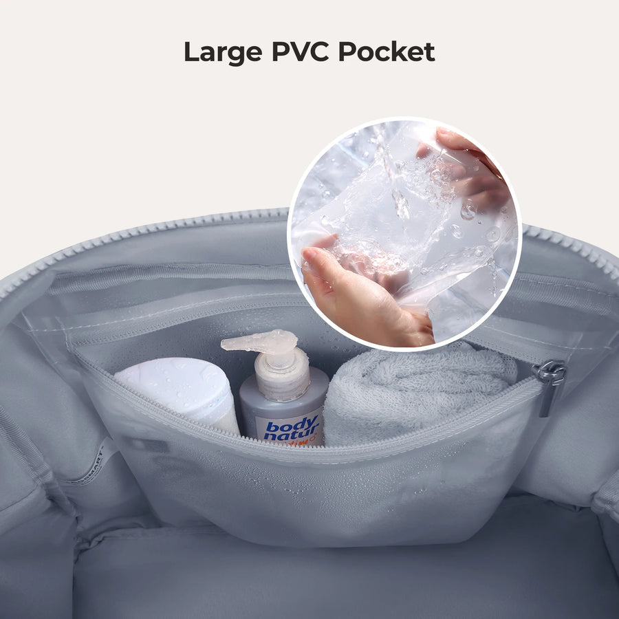 Puffy Water-Resistant Gym & Travel Duffle Bag