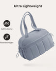 Puffy Water-Resistant Gym & Travel Duffle Bag