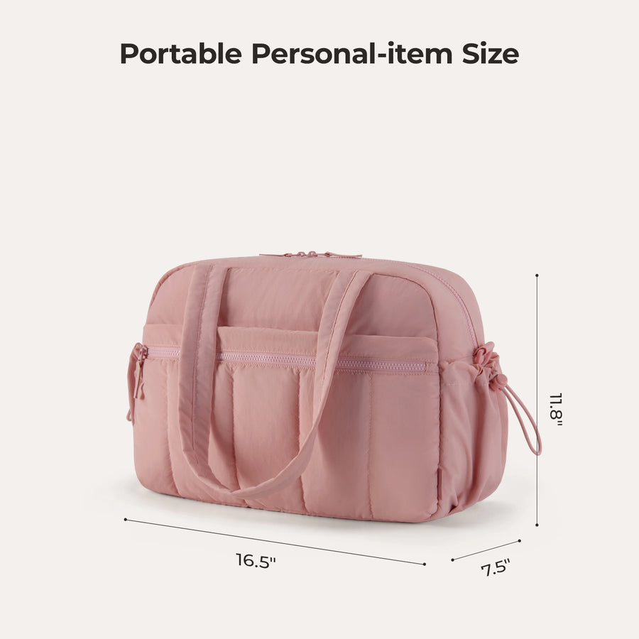 Puffy Water-Resistant Gym & Travel Duffle Bag