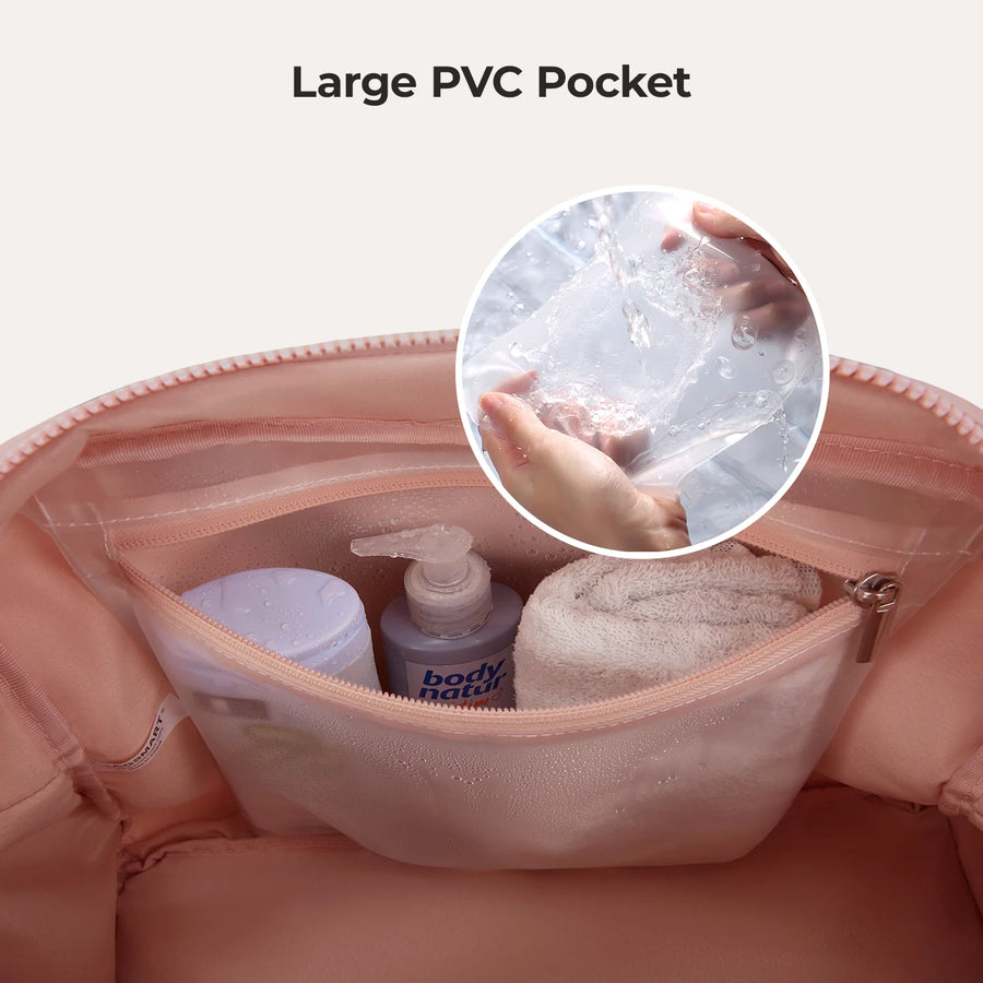 Puffy Water-Resistant Gym & Travel Duffle Bag