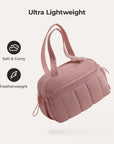 Puffy Water-Resistant Gym & Travel Duffle Bag