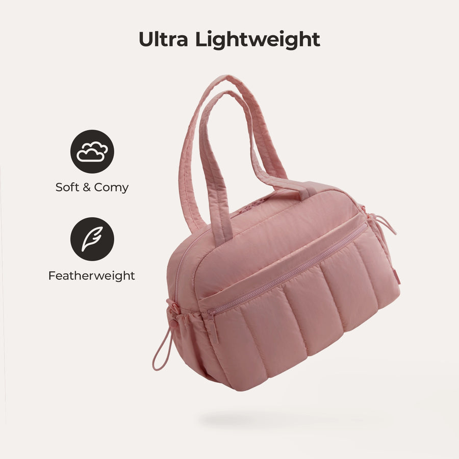 Puffy Water-Resistant Gym & Travel Duffle Bag