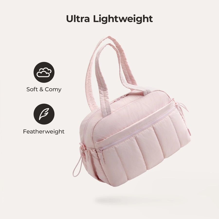 Puffy Water-Resistant Gym & Travel Duffle Bag