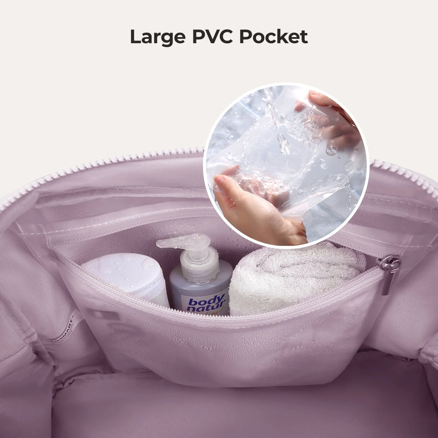 Puffy Water-Resistant Gym & Travel Duffle Bag