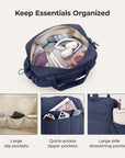 Puffy Water-Resistant Gym & Travel Duffle Bag