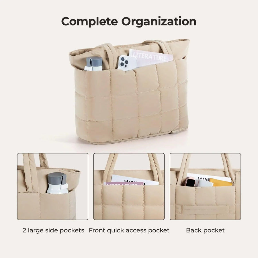 Bubble 22L-28L Expandable Puffer Travel Tote Bag - BAGSMART