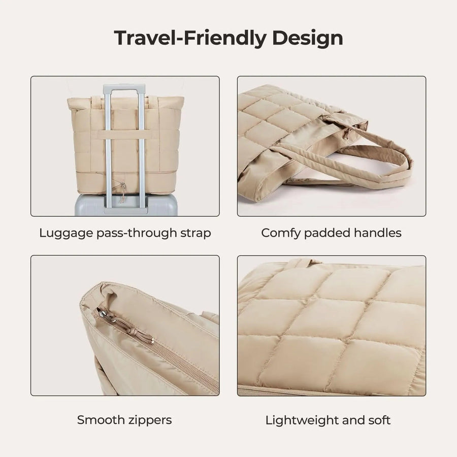 Bubble 22L-28L Expandable Puffer Travel Tote Bag - BAGSMART