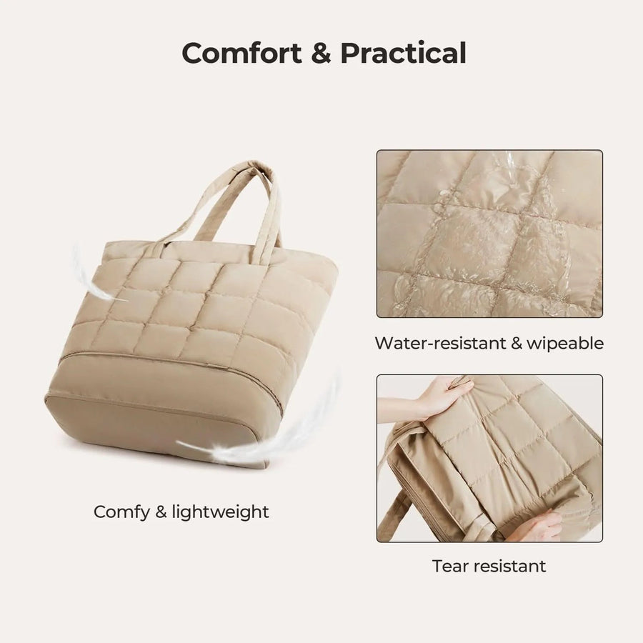 Bubble 22L-28L Expandable Puffer Travel Tote Bag - BAGSMART