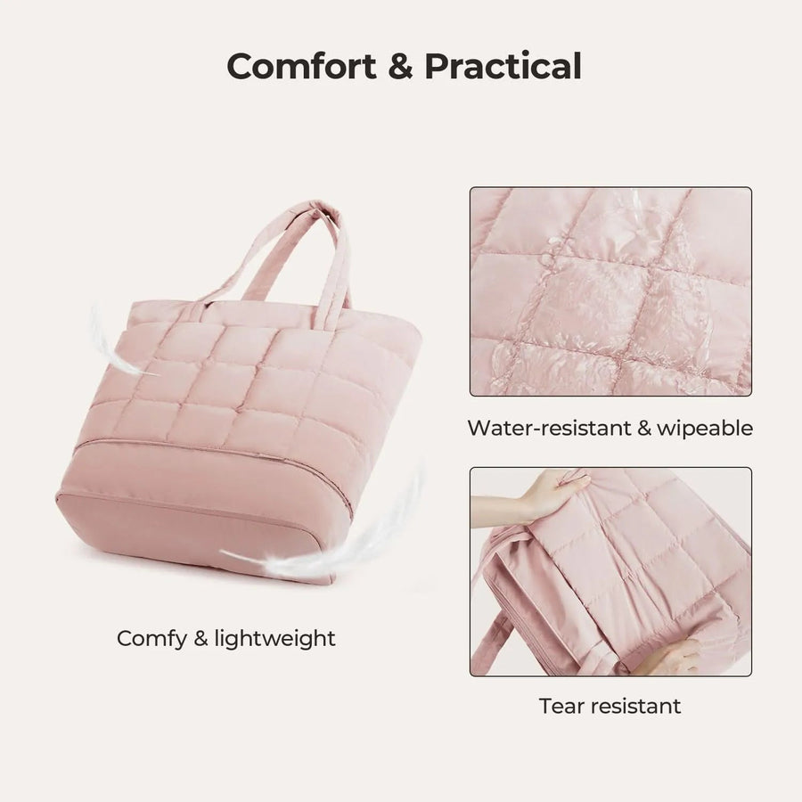 Bubble 22L-28L Expandable Puffer Travel Tote Bag - BAGSMART