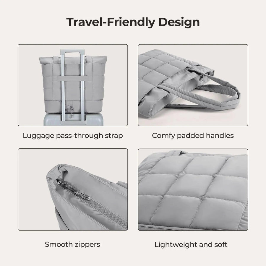 Bubble 22L-28L Expandable Puffer Travel Tote Bag - BAGSMART