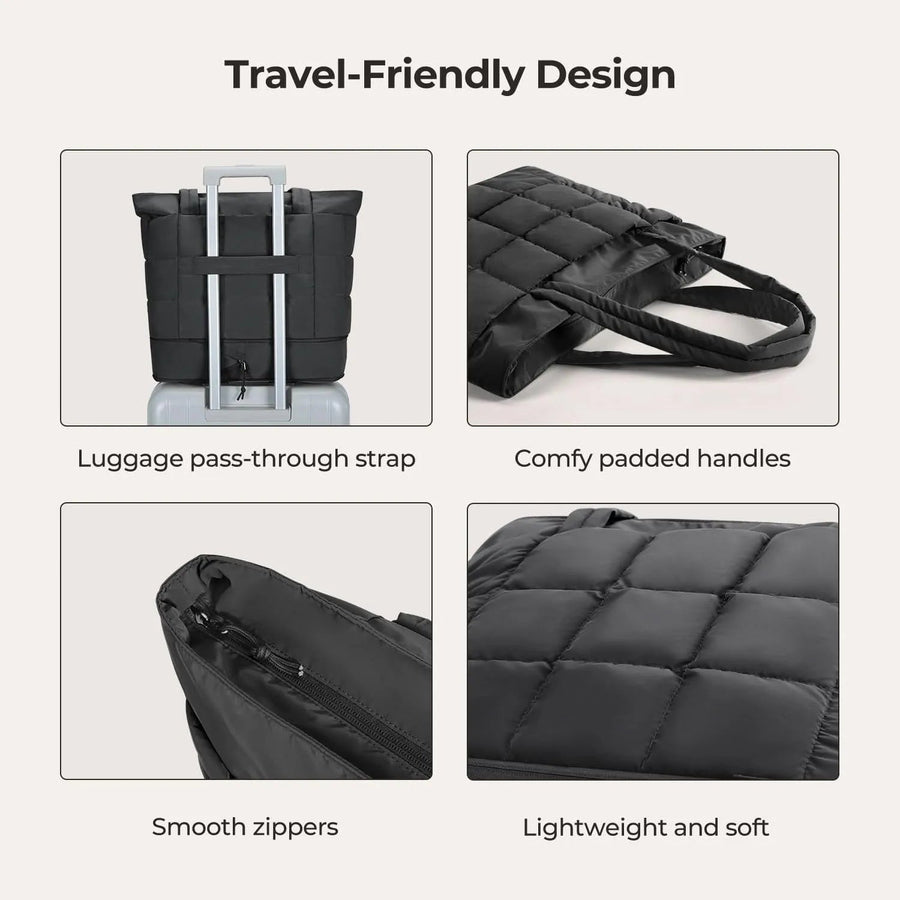 Bubble 22L-28L Expandable Puffer Travel Tote Bag - BAGSMART