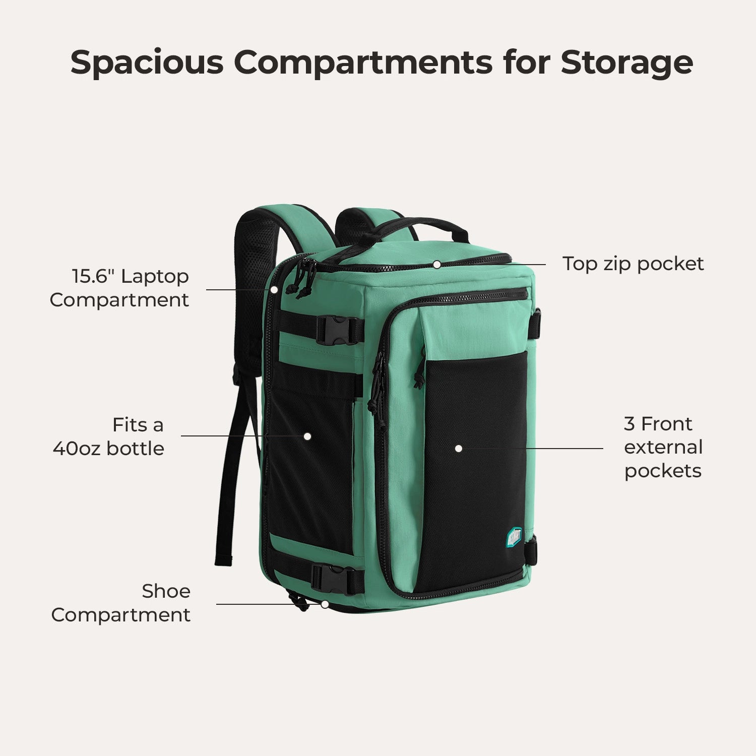 Blast Mesh Travel Backpack