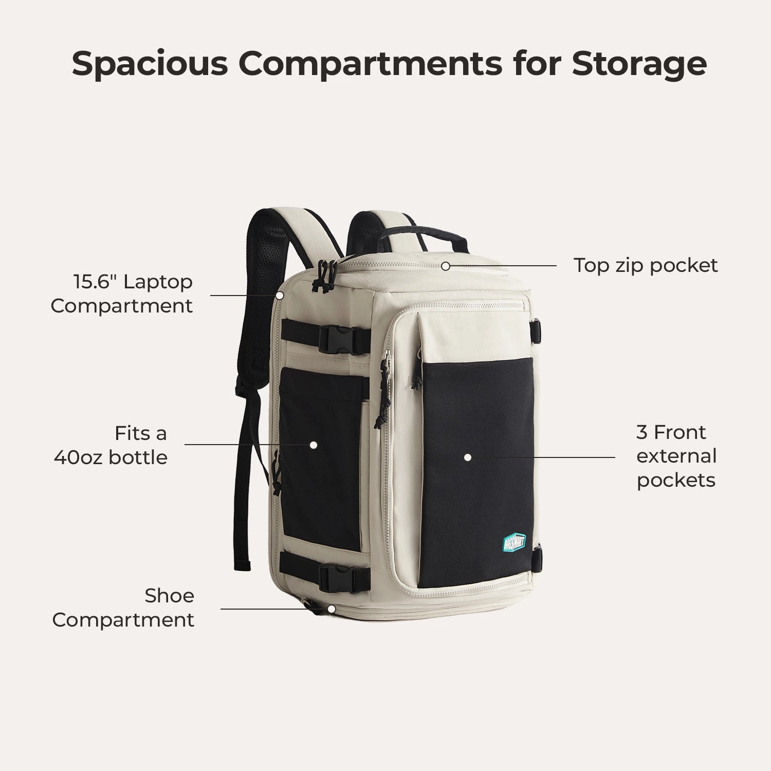 Blast Mesh Travel Backpack