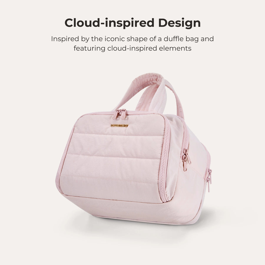 Crush Toiletry Bag & Bubble Puffy Tote Travel Set