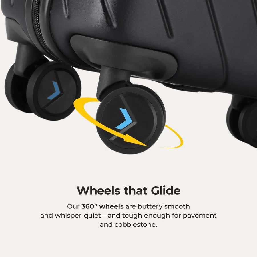 Daren 20 Inch Lightweight Hardside Carry-On Suitcase - BAGSMART