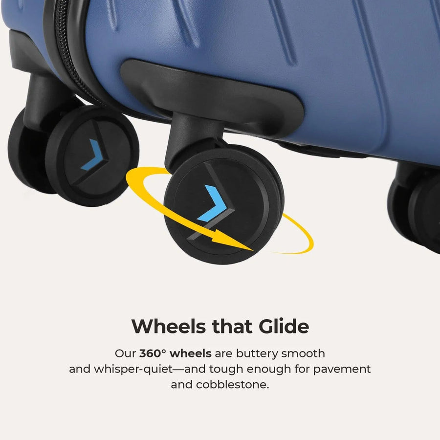 Daren 20 Inch Lightweight Hardside Carry-On Suitcase - BAGSMART