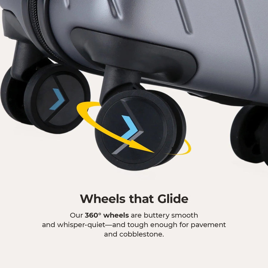 Daren 20 Inch Lightweight Hardside Carry-On Suitcase - BAGSMART