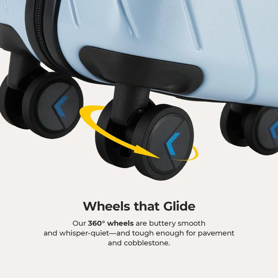 Daren 20 Inch Lightweight Hardside Carry-On Suitcase - BAGSMART