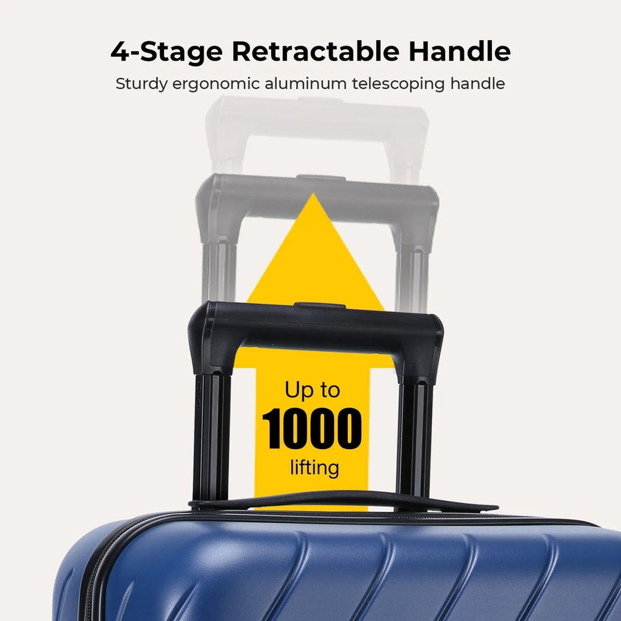 Daren 20 Inch Lightweight Hardside Carry-On Suitcase - BAGSMART