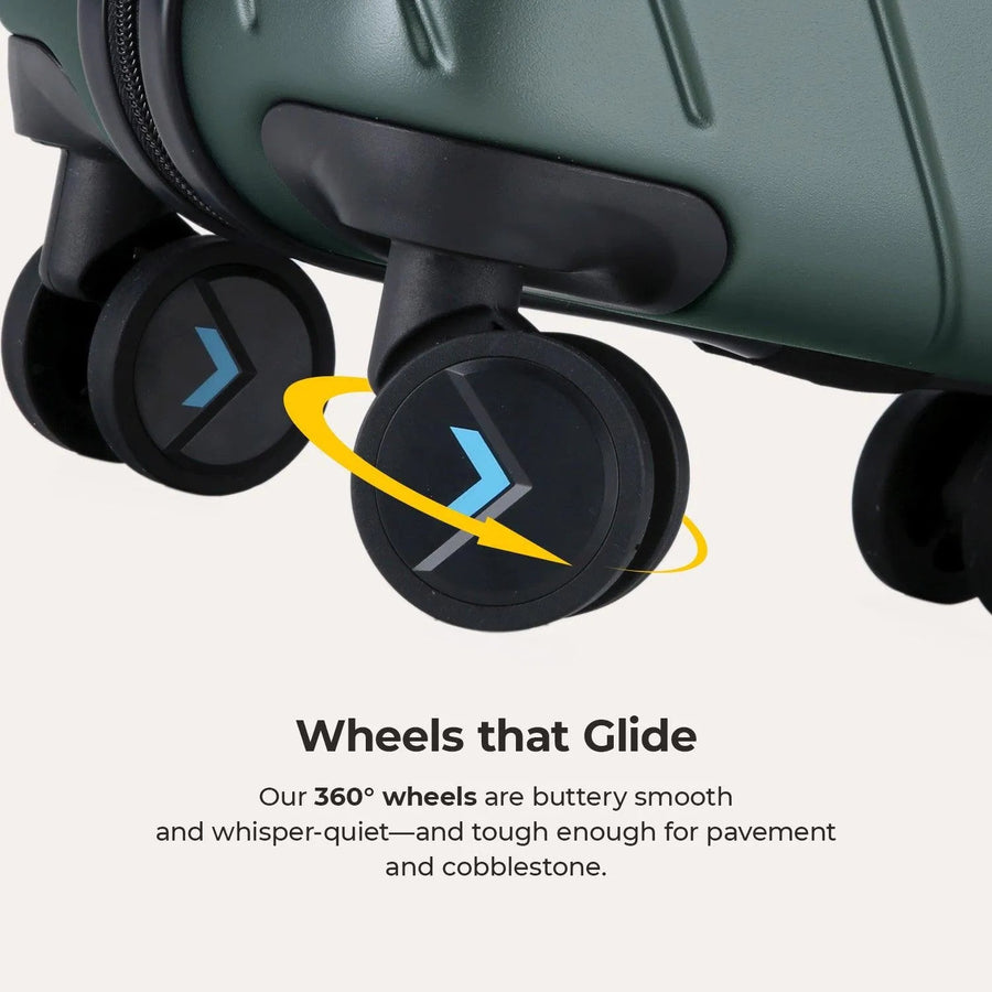 Daren 20 Inch Lightweight Hardside Carry-On Suitcase - BAGSMART