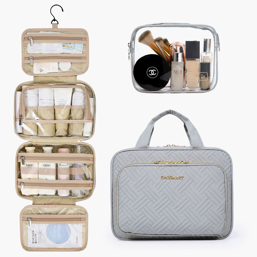 Hanging Makeup Bags & Cases BAGSMART Hanging - Travel Organizer, Water-Resistant, Random Color Toiletry Bag Hanging Makeup Bags & Cases BAGSMART Hanging - Travel Organizer, Water-Resistant, Random Color Toiletry Bag