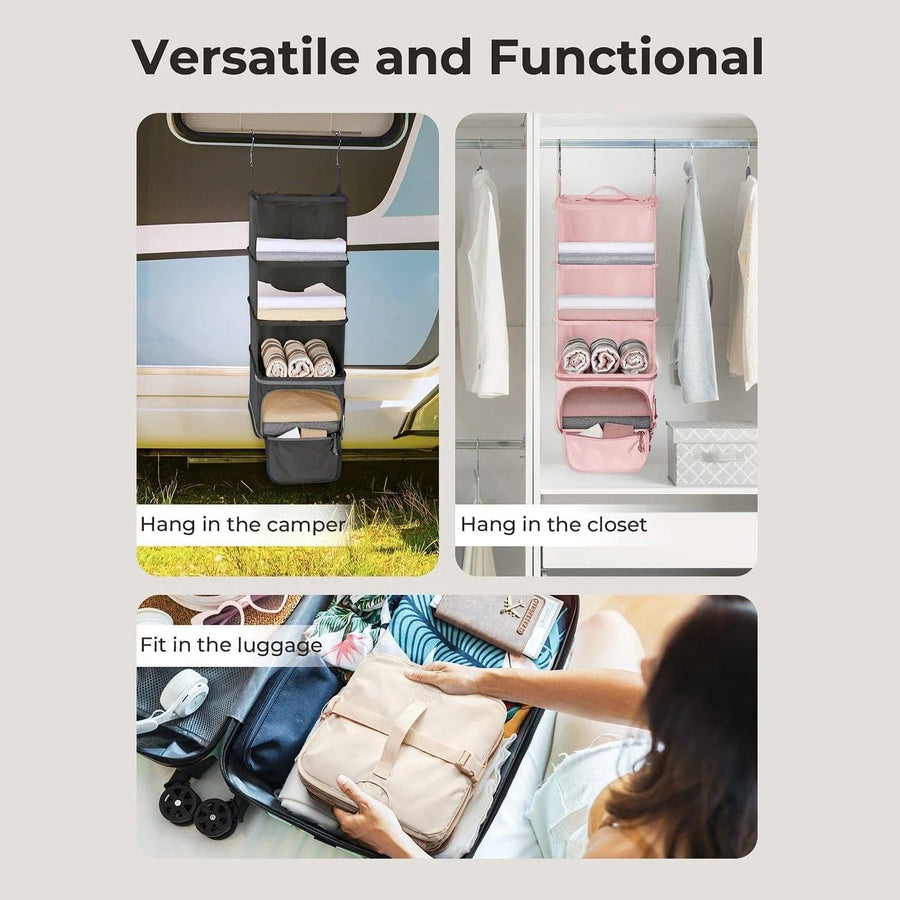 Hanging Foldable Compression Packing Cubes - BAGSMART