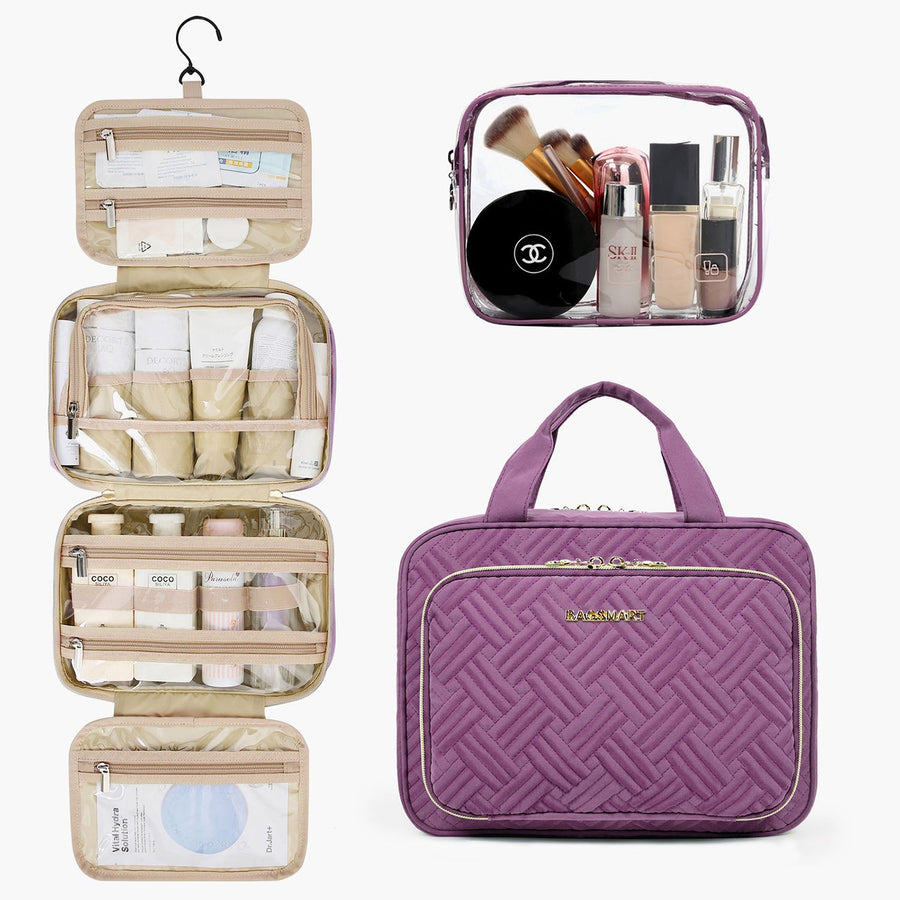 best hanging travel toiletry bag uk The Space Saver Pro Bonchemin Hanging Toiletry Bag – UK.BAGSMART