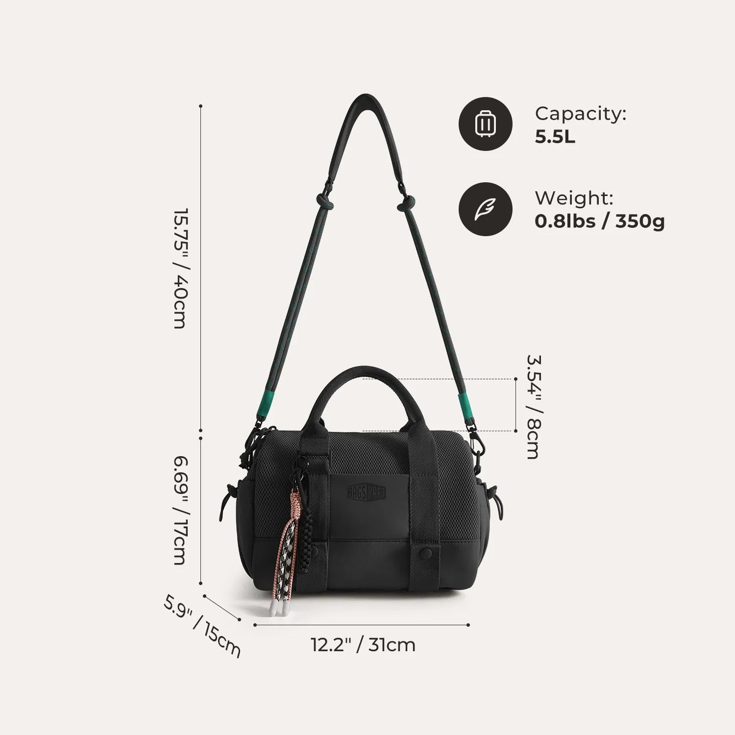 REIKI 5.5L Mini Duffle