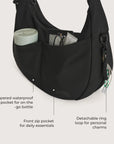 REIKI Large Hobo Bag