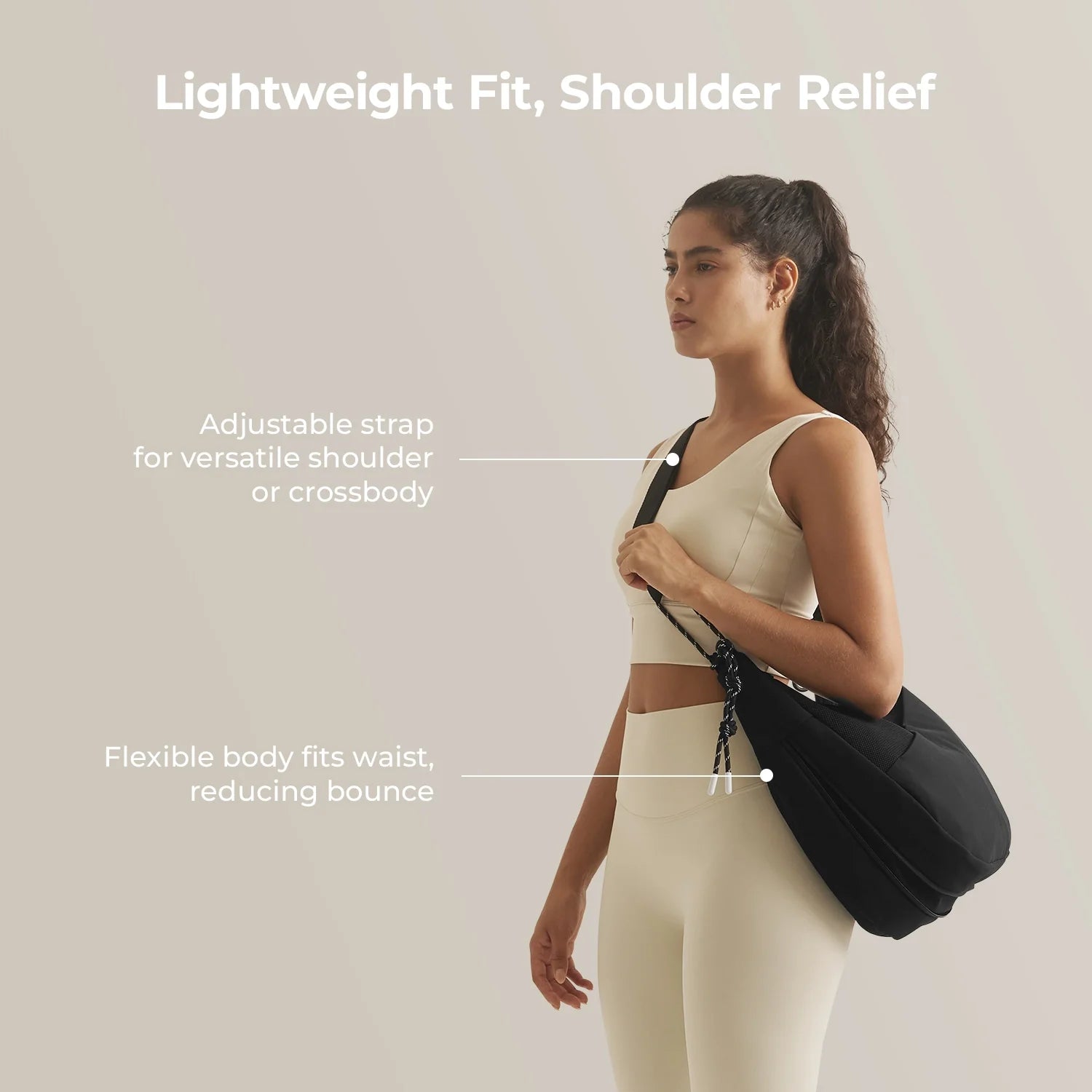 REIKI Large Hobo Bag