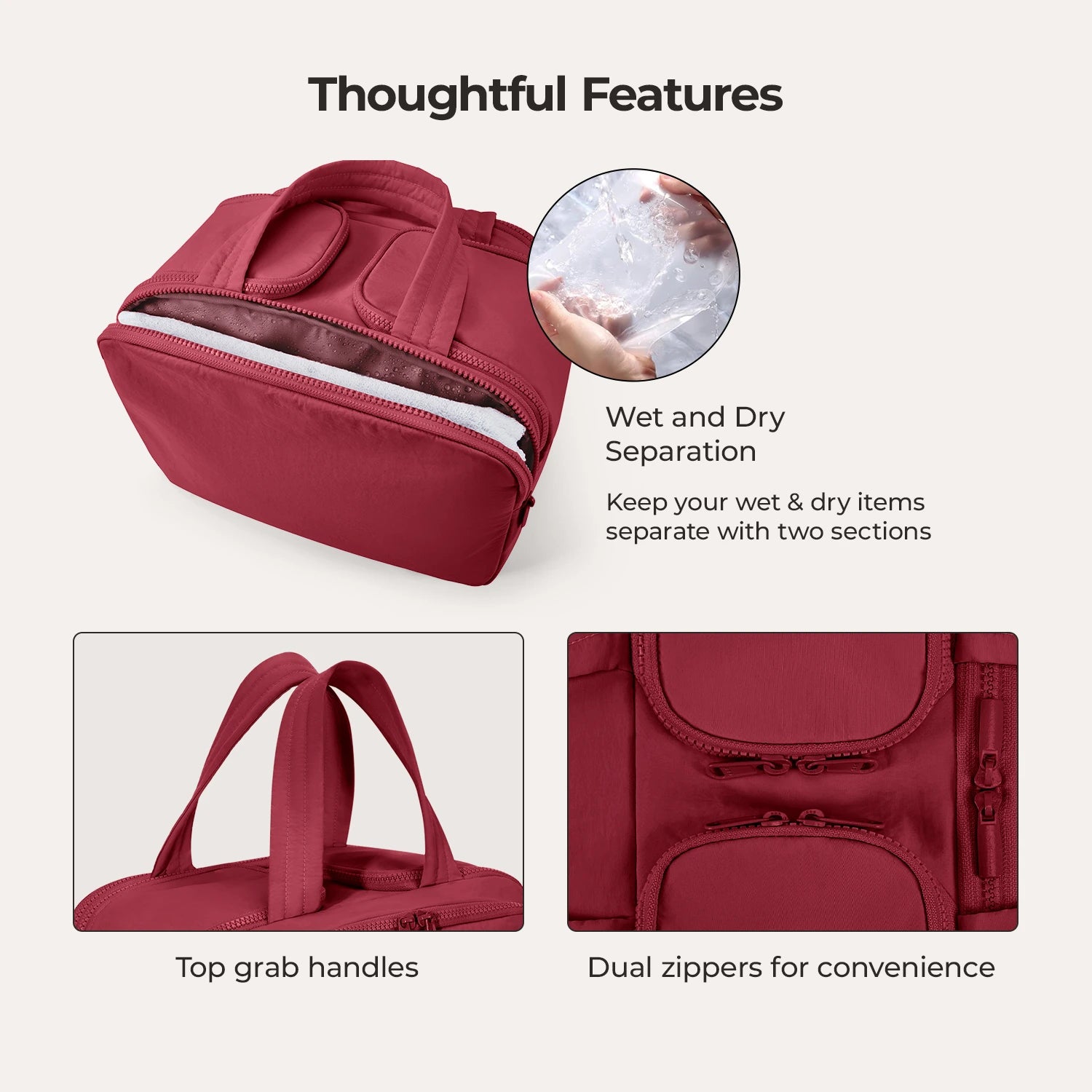 Crush Toiletry Bag