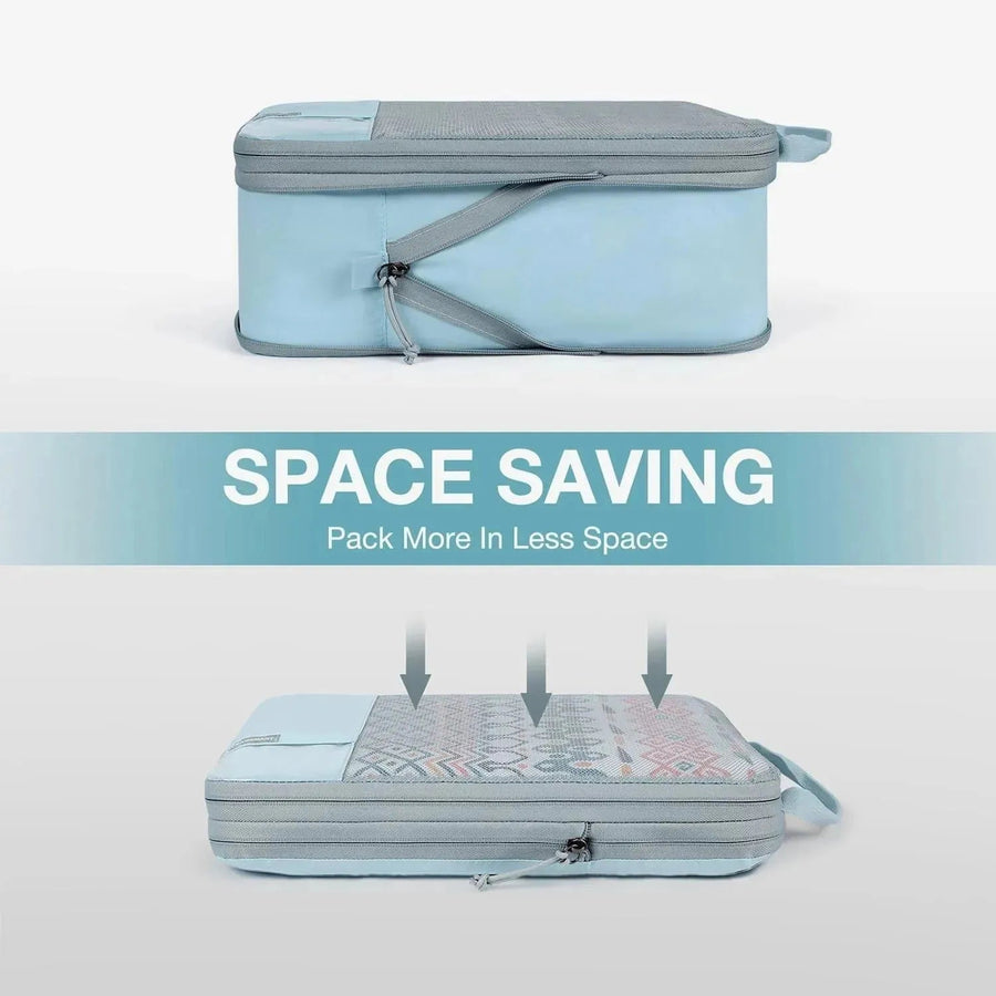 Bagsmart Compression Packing Cubes Part of Faro Travel Set - BAGSMART