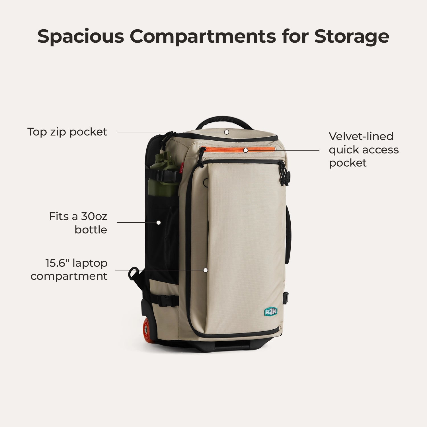 Blast 43L Roller Backpack