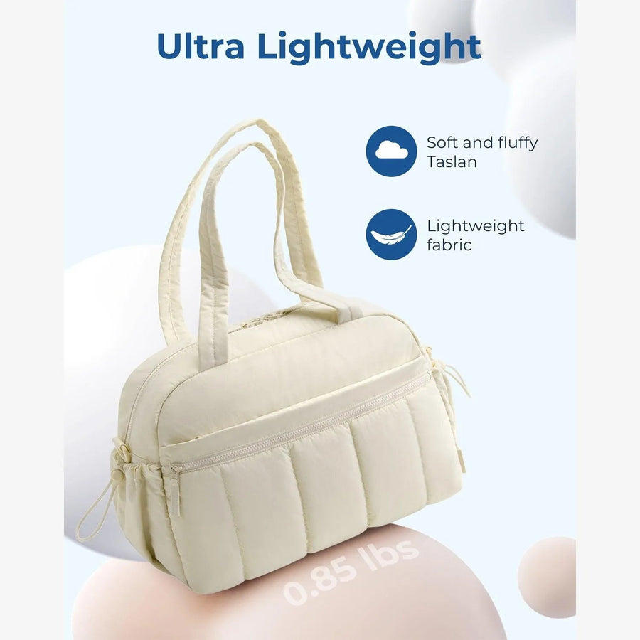 Puffy Water-Resistant Gym & Travel Duffle Bag - BAGSMART