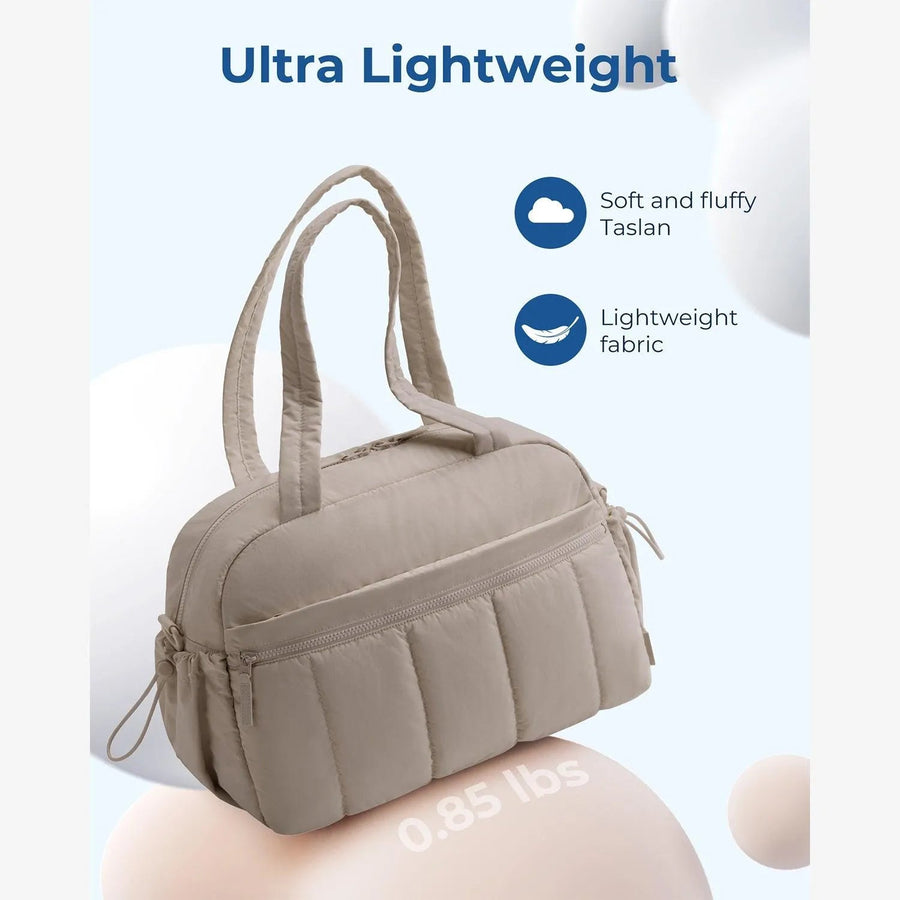 Puffy Water-Resistant Gym & Travel Duffle Bag - BAGSMART