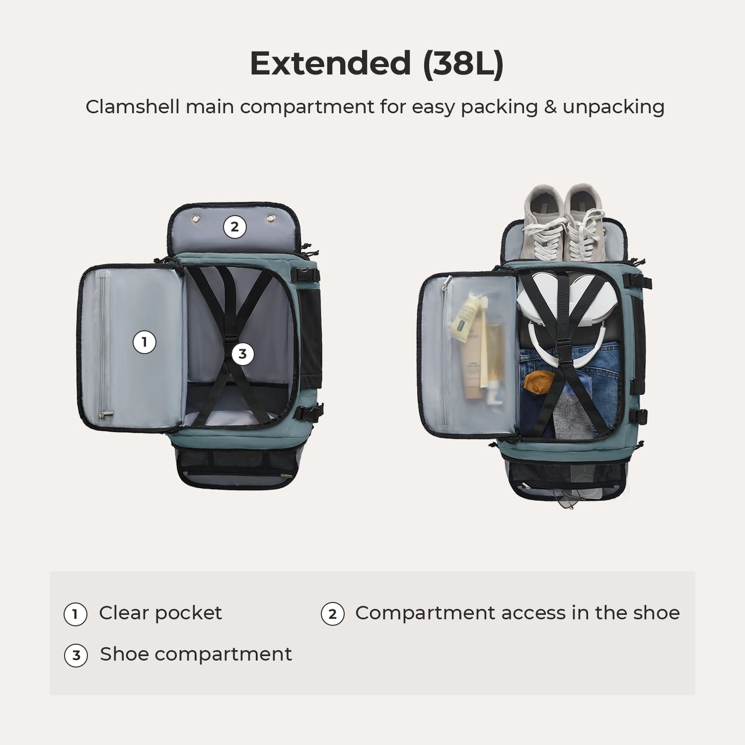 Blast Mesh Travel Backpack