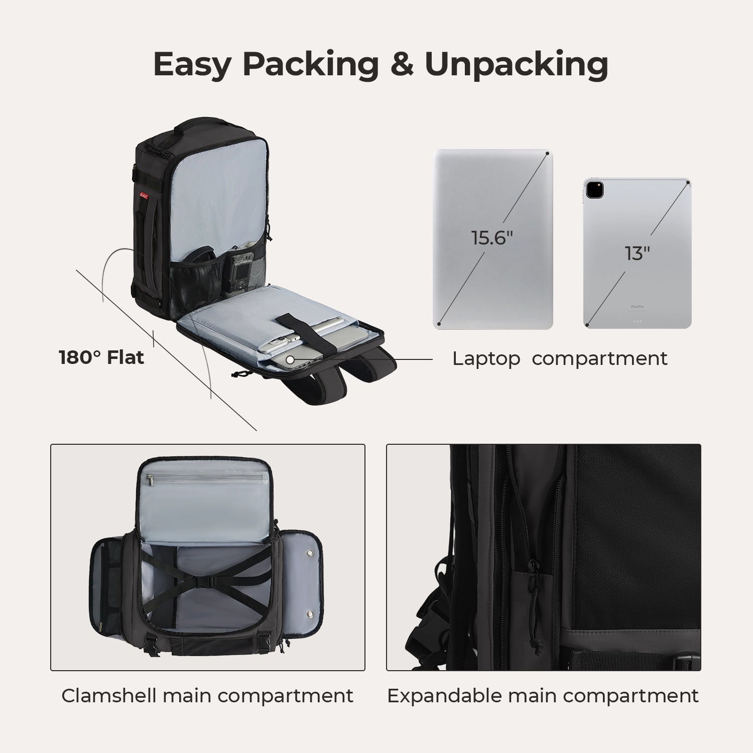 Blast Mesh Travel Backpack