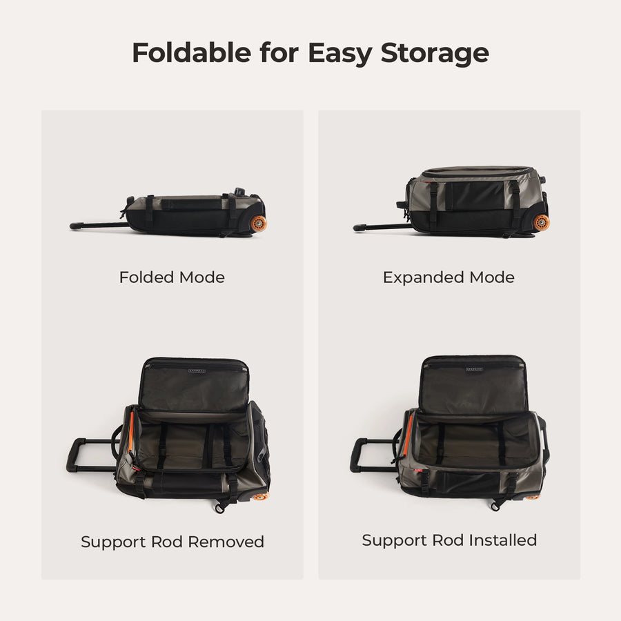 Blast 43L Roller Backpack