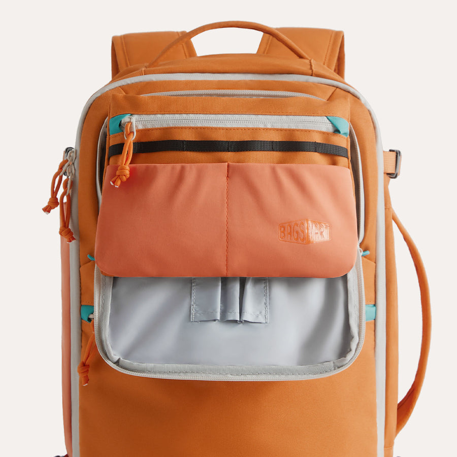 ​ladies travel backpack rust