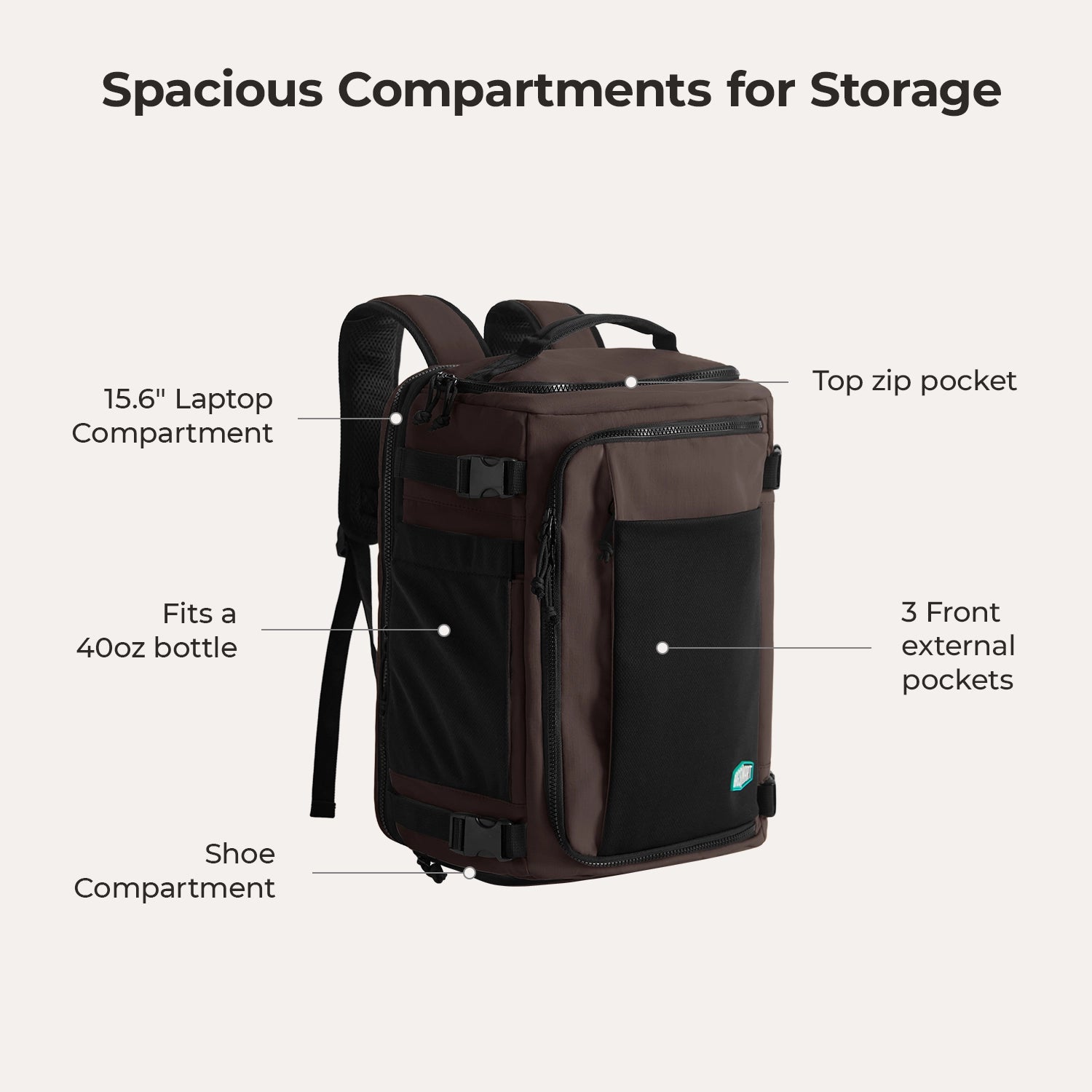Blast Mesh Travel Backpack
