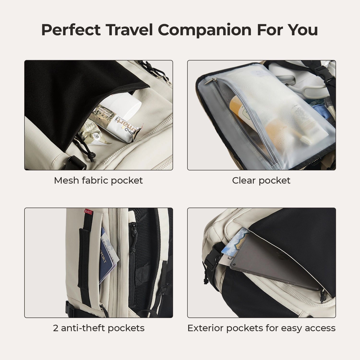 Blast Mesh Travel Backpack