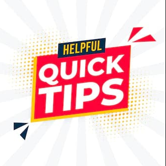 Quick tips